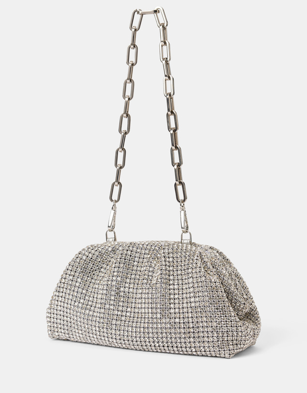 Forever New - Ariel Soft Shiny Clutch