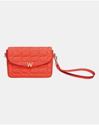 Wolf - Wolf Mimi Swirl Cross Body Bag with Scarf Radiant Red