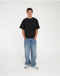 Huffer - Crop Waffle Sup Tee