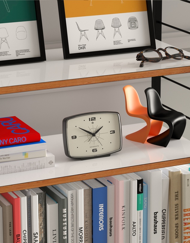 Newgate - Newgate Brooklyn Alarm Clock - Black