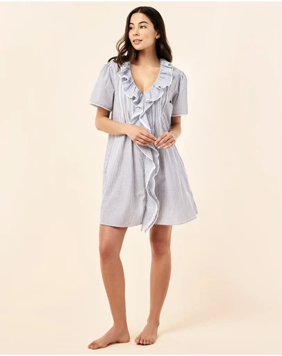 Papinelle - Elani Cotton Short Sleeve Midi Nightie