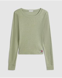 Tommy Hilfiger - Long Sleeve Rib Tee