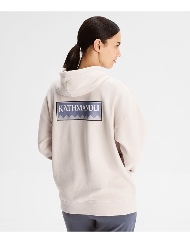 Kathmandu - Heritage Logo Slouchy LT BB Hoodie