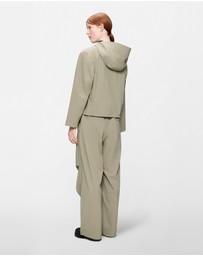 RAINS - Suva Hardshell Short String Women's Jacket Beige