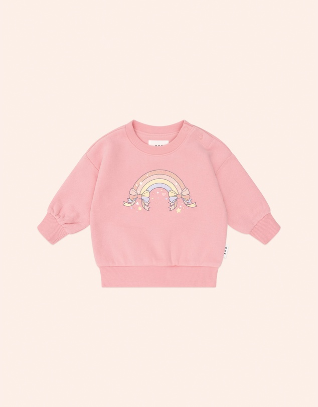 Huxbaby - Whimsical Rainbow Sweatshirt - Babies-Kids