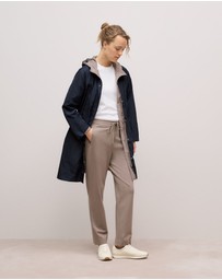 Trenery - Ponte Straight Leg Pant in Cinder