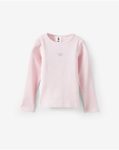 Cotton On Kids - Fitted Ls Essential Top
