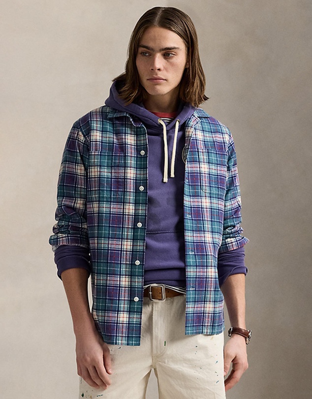 Polo Ralph Lauren - Classic Fit Plaid Flannel Camp Shirt