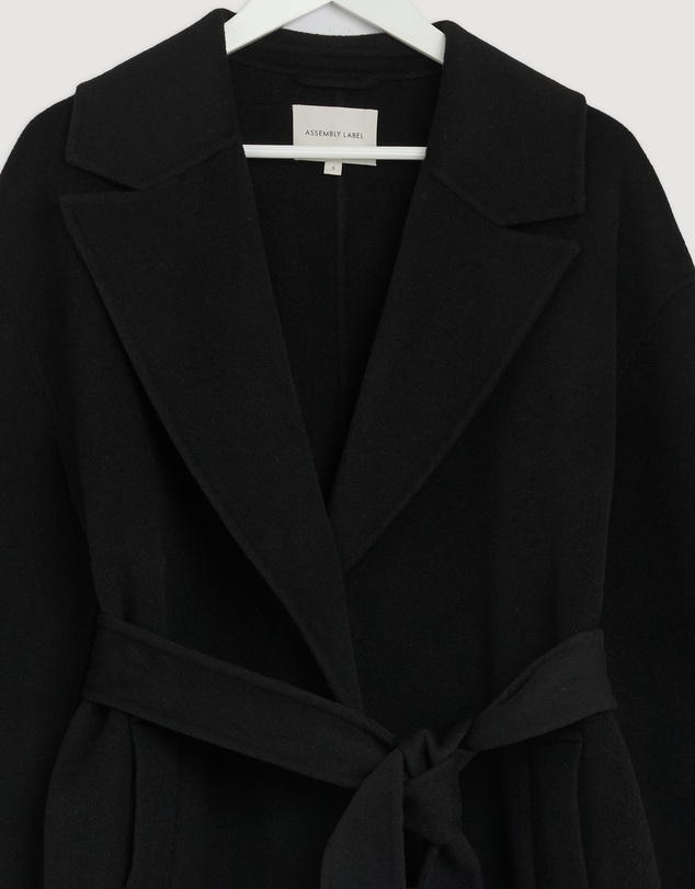 Revibe - Repaired Assembly Label Ivy Wool Coat - AU 8