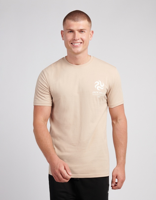 Jack Wills - Swirl Graphic T-Shirt
