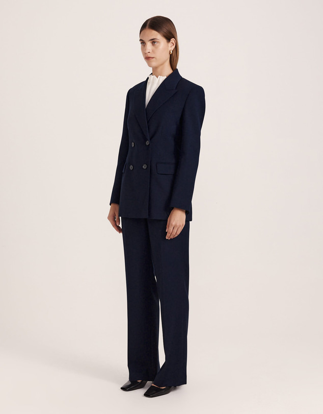 SABA - Celeste Wool Double Breasted Blazer