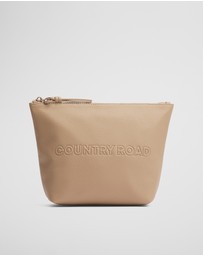 Country Road - Branded Detail Tri Cosmetic Bag