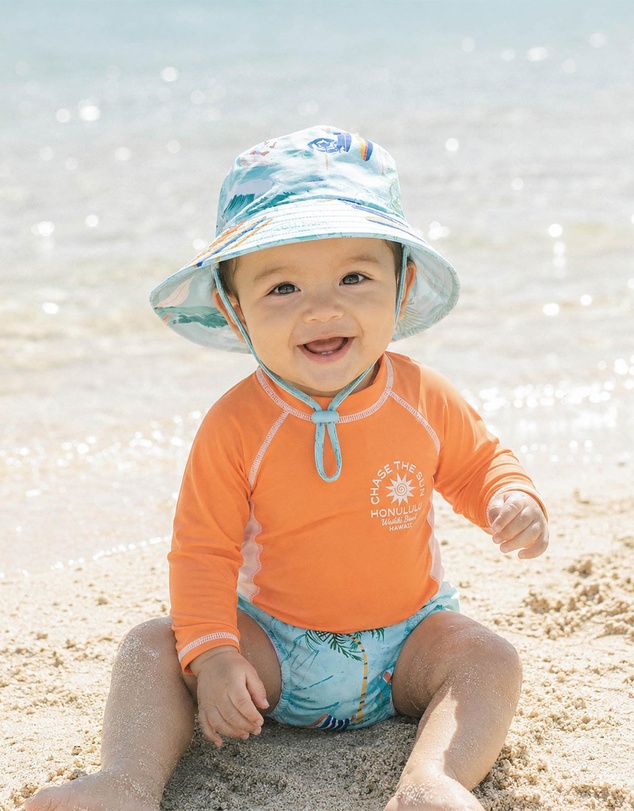 Minihaha - Bodhi Print Swim Sunhat - Kids