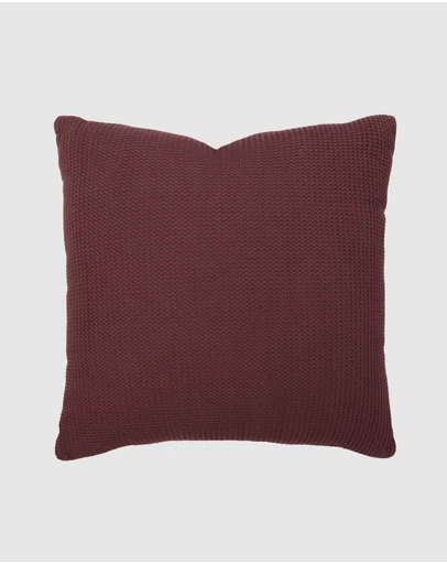 Bambury - Milo Waffle Square Cushion