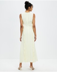 Third Form - Stroke Frill Maxi Tank Dress