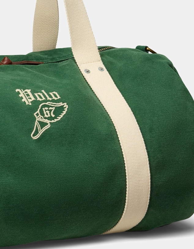 Polo Ralph Lauren - Embroidered Canvas Duffel Bag