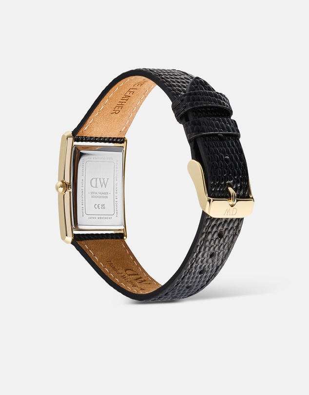 Daniel Wellington - Bound 35x24mm Lizard Guilloché