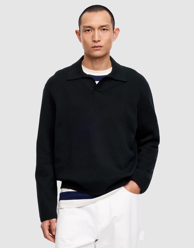 ARKET - Cotton Silk Blend Polo Shirt