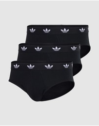 adidas Originals - 3 Pack Comfort Flex Cotton Brief Underwear