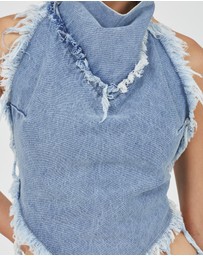 Third Form - Trace Distressed Kite Top