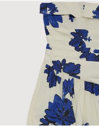 Revibe - Repaired Shona Joy Enya Strapless Maxi Dress - AU 10