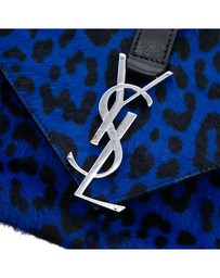 Pre-Loved by Azura Reborn - Pre-Loved Pony Hair Leopard Print College Bag