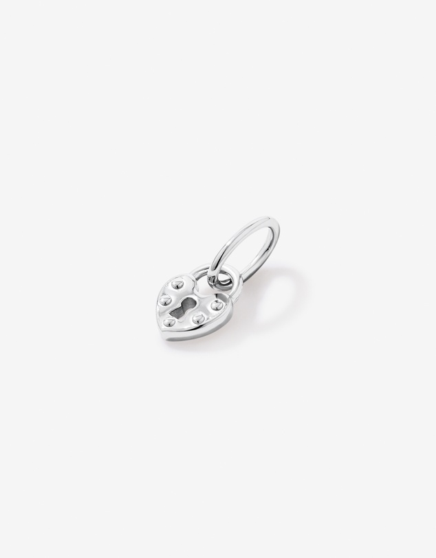 Michael Hill - Heart Lock Micro Pendant in Sterling Silver