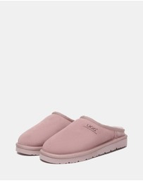 EVERAU - Australian Shepherd Ugg Nano Classic Slipper Cow Suede Upper House Shoes