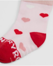 Country Road - Heart Sock