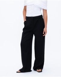 Minima Esenciales - Chloe Tailored Pleat Suit Pants