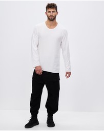 Surrounded By Ghosts - The Sapphirine Cotton Long Sleeve T-Shirt