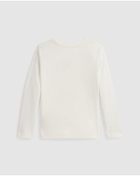 Polo Ralph Lauren - Polo Bear Cotton Jersey Long-Sleeve Tee - Babies-Kids