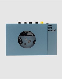 We Are Rewind - We Are Rewind Portable Cassette Player & Recorder - Kurt, Blue