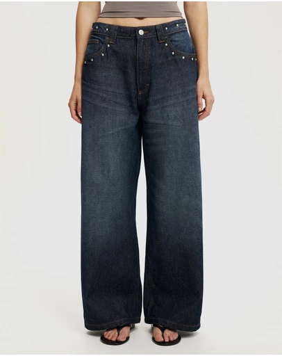 Cotton On - Low Super Baggy Jeans