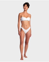 RVCA - Pointe V Medium French Bikini Bottom