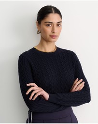 Sportscraft - Merino Wool Baby Cable Sweater