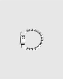 adidas Originals - Digital Two Silver-Tone Expansion Band Ring Watch