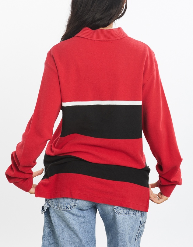 Vintage by The Real Deal - Pre Loved - Vintage 90s Ralph Lauren Polo Sport Long Sleeve Polo Shirt