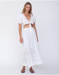Amelius - Lacey Elasticated Skirt