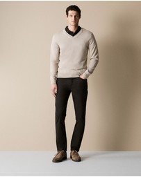 Trenery - Classic Pique Polo in Black