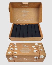 B Free Intimate Apparel - ﻿7 Pack﻿ Superfine﻿ 100% Cotton High Cut ﻿