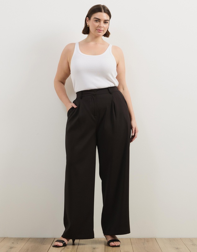 Atmos&Here Curvy - Freida Tailored Pants