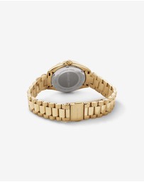 Michael Hill - Ladies' 32.5mm Dress Watch in Gold-Tone Stainless Steel