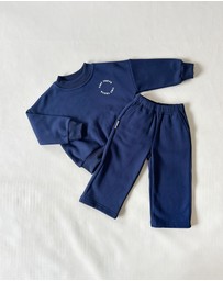 Tiny Trove - Oslo Wide Leg Tracksuit Set - Babies-Kids