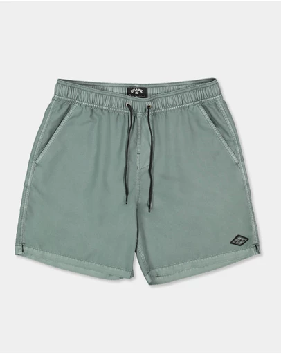 Billabong - Boys 8 to 16 All Day Overdye Layback Boardshorts