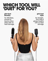 ghd - duet style 2 in 1 Hot Air Styler in White