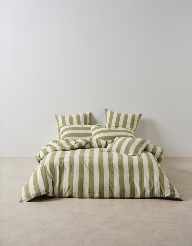 Linen House - Vintage Stripe Filled Cushion