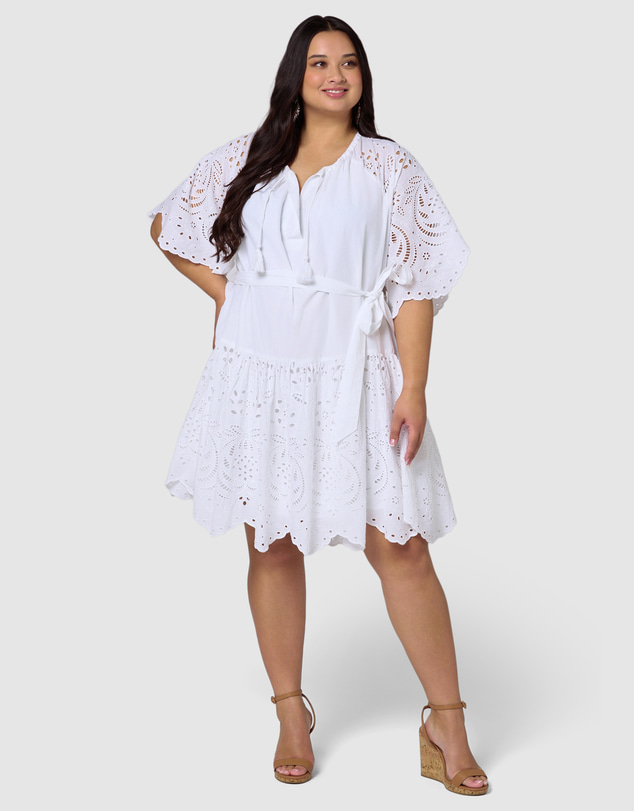 The Poetic Gypsy - Charms Broderie Mini Dress