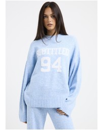 Subtitled - Kim Knit Oversized Crew Neck Jumper