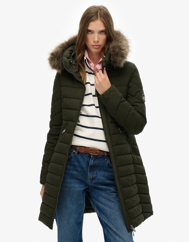 Superdry - Fuji Hooded Mid Length Jacket